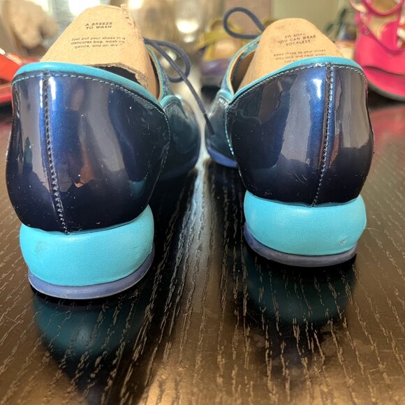 Fluevog Darby Lace-Up Shoes with Piping - Picture 5 of 5